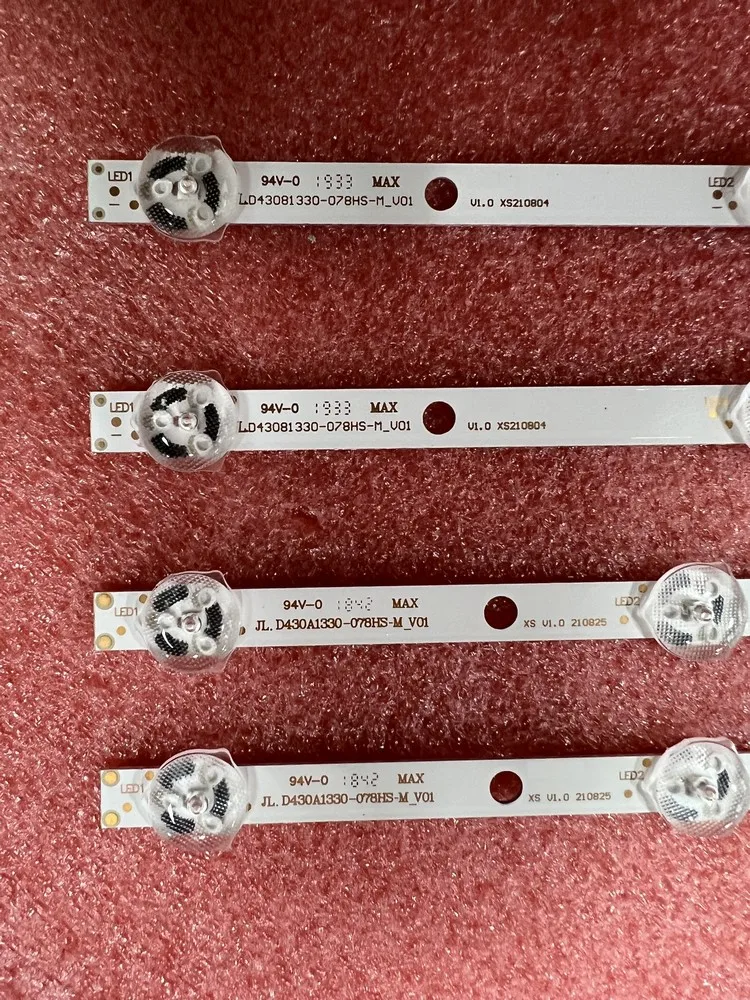 Barras LED para Panasonic TX-43GX555 TX-43GX555B 43T6863DB TX-43FX550B 43FX550E 43FX551B TX-43GX555E TX-43FS350E
