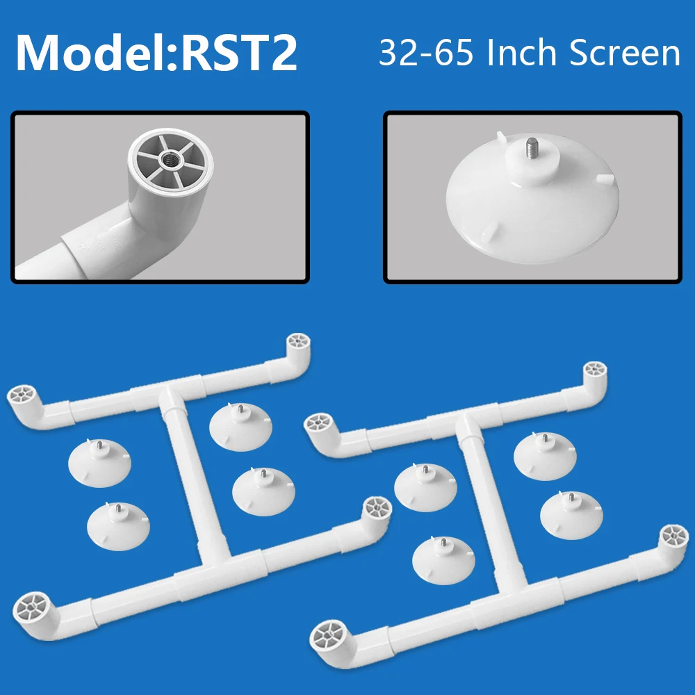 Ventosas macias para levantar ecrãs 32-65", suportes magnéticos, suportes com ventosas para flats e placas dos LCDs