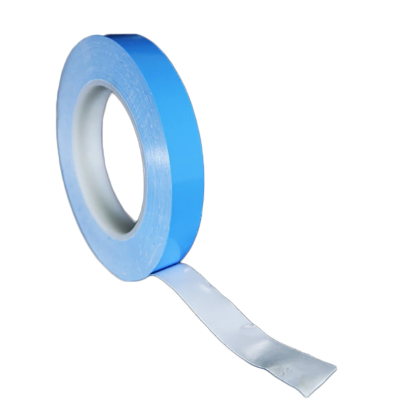 Fita cola térmica dupla-face para colar barras de led, dissipadores entre outros, larguras 3mm 5mm 6mm 8mm 10mm 12mm