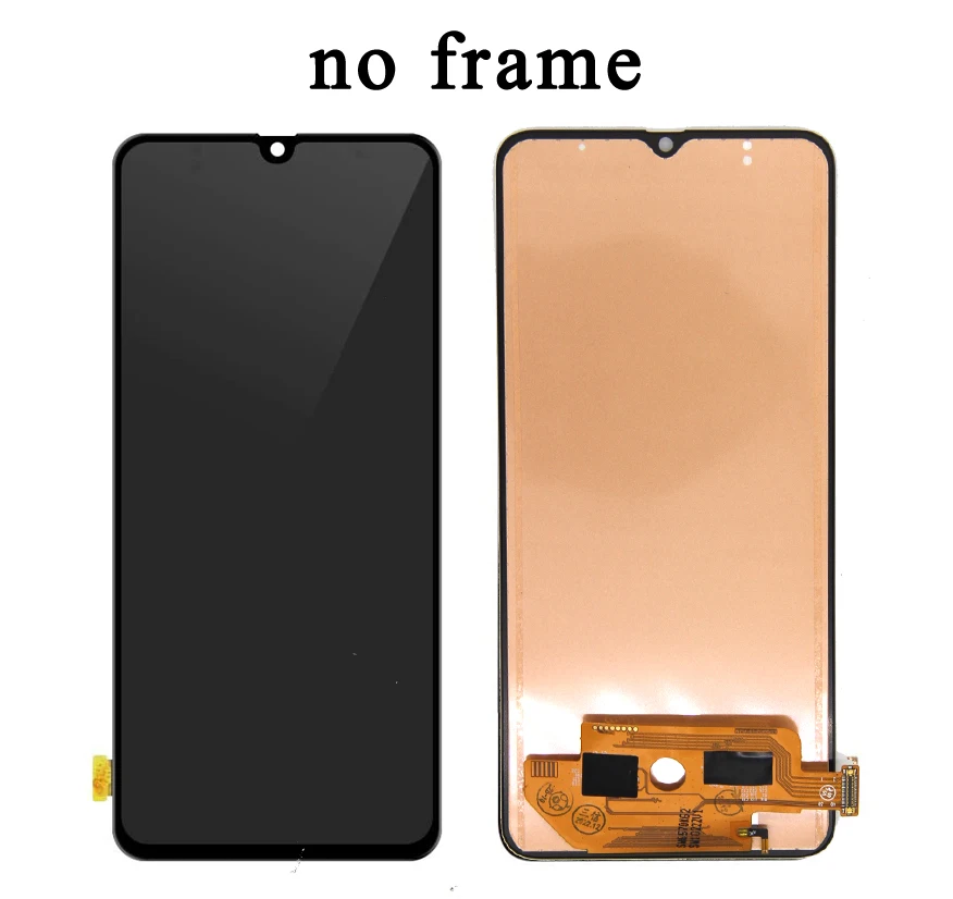 Ecrã LCD/AMOLED e moldura para Samsung Galaxy A70 A705F