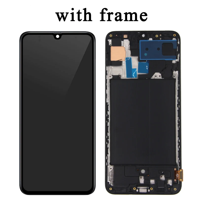 Ecrã LCD/AMOLED e moldura para Samsung Galaxy A70 A705F