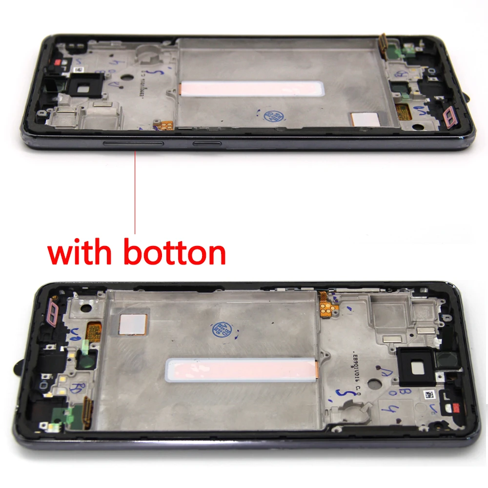 Ecrã LCD/AMOLED e moldura para Samsung Galaxy A52 4G A525F