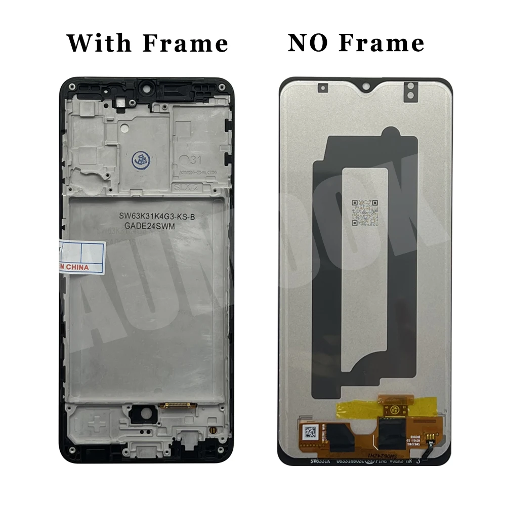 Ecrã LCD/AMOLED e moldura para Samsung Galaxy  A31 A315 A315F A315G A315N