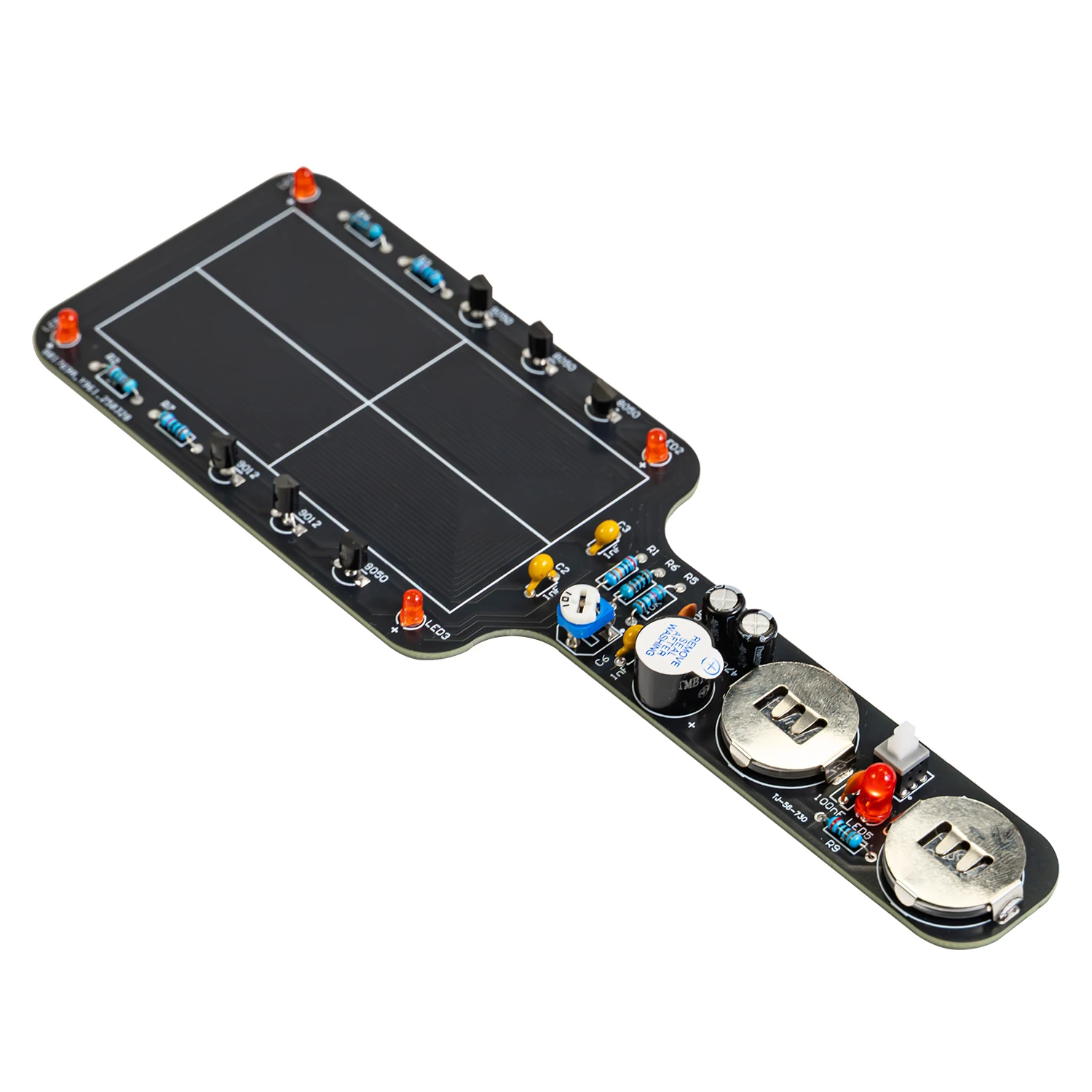 Kit de eletrónica detetor de metais funcional ideal para praticar ou aprender a soldar