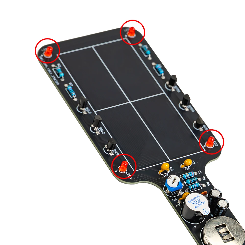 Kit de eletrónica detetor de metais funcional ideal para praticar ou aprender a soldar