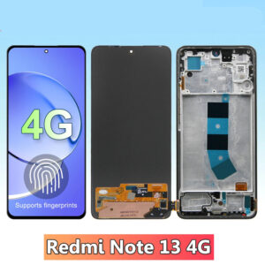 Ecrã LCD/AMOLED e moldura para Xiaomi Redmi Note 13 4G