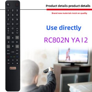 Comando TCL RC802N YAI4 YAI2 YLI 2 YUI5 YMI1