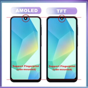 Ecrã LCD/AMOLED e moldura para Samsung Galaxy A16 4G e 5G A165 A166