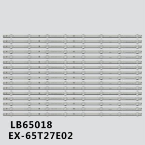 Barras LED para TV Vizio 65″ EX-65T27E02-3D772-0-F-67M-1113-1 EX-65T10E03-3B763-0-F-624-4870-1 EX-65T10E03 3B763 LB65018 V0_01