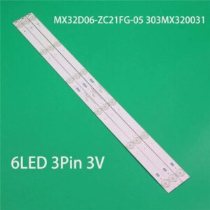 Barras LED para TV Skyworth 32″ MX32D06-ZC21FG-05 303MX320031