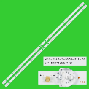 Barras LED para TV Hisense 32″ MSG-T320-T-3030-31A-06 MSG-T320-T-3030-31A MSG T320 T 3030 31A 06