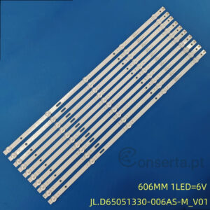 Barras LED para Silver 65″ JL.D65051330-006AS-M_V01 6519N 12MM 308056519NDTZ002 CX65D05-ZC62AG-02 5S1P 303CX650046