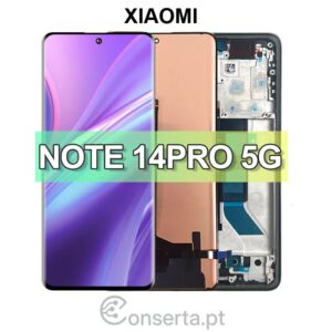 Ecrã LCD/AMOLED para Xiaomi Redmi Note 14 Pro 5G 24090RA29G com ou sem moldura