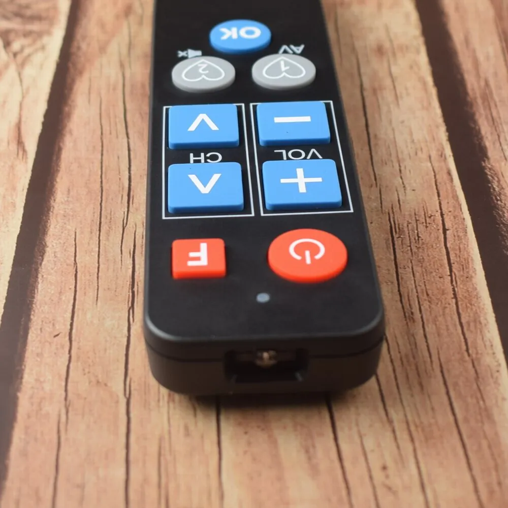 Comando de TV universal para seniores, idosos, crianças, de fácil configuração, apenas botões essenciais 3 Comando de TV universal para seniores, idosos, crianças, de fácil configuração, apenas botões essenciais