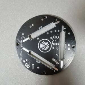 Kit funcional de eletrónica lâmpada LED com touch para aprender ou praticar a soldar