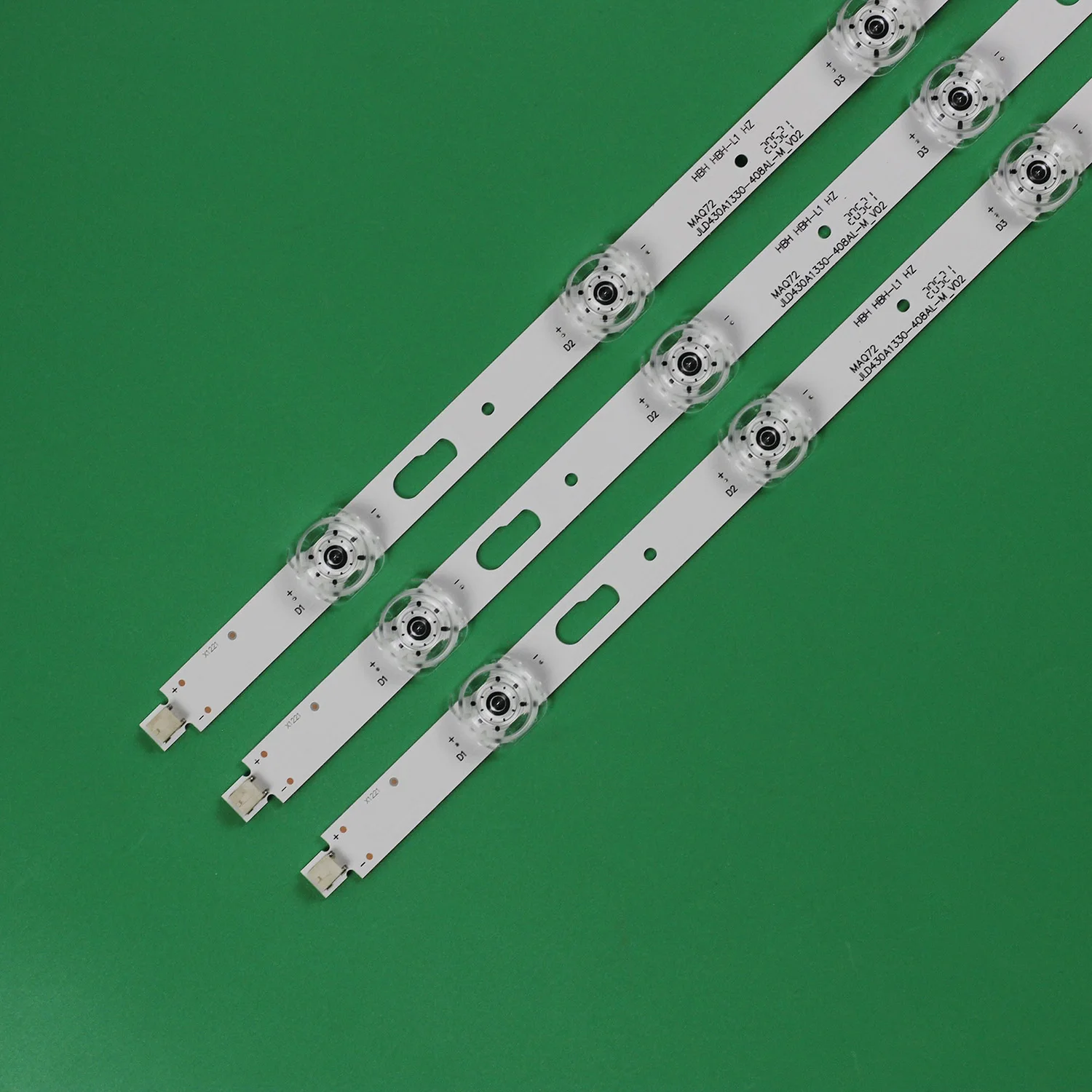 Barras LED para TV Samsung 43" BN96-50319A 50320A LM41-00868A LM41-00867A JL.D430A1330-408AR-M_V02 JL.D430A1330-408AL-M_V02 3 Barras LED para TV Samsung 43" BN96-50319A 50320A LM41-00868A LM41-00867A JL.D430A1330-408AR-M_V02 JL.D430A1330-408AL-M_V02 - Image 3