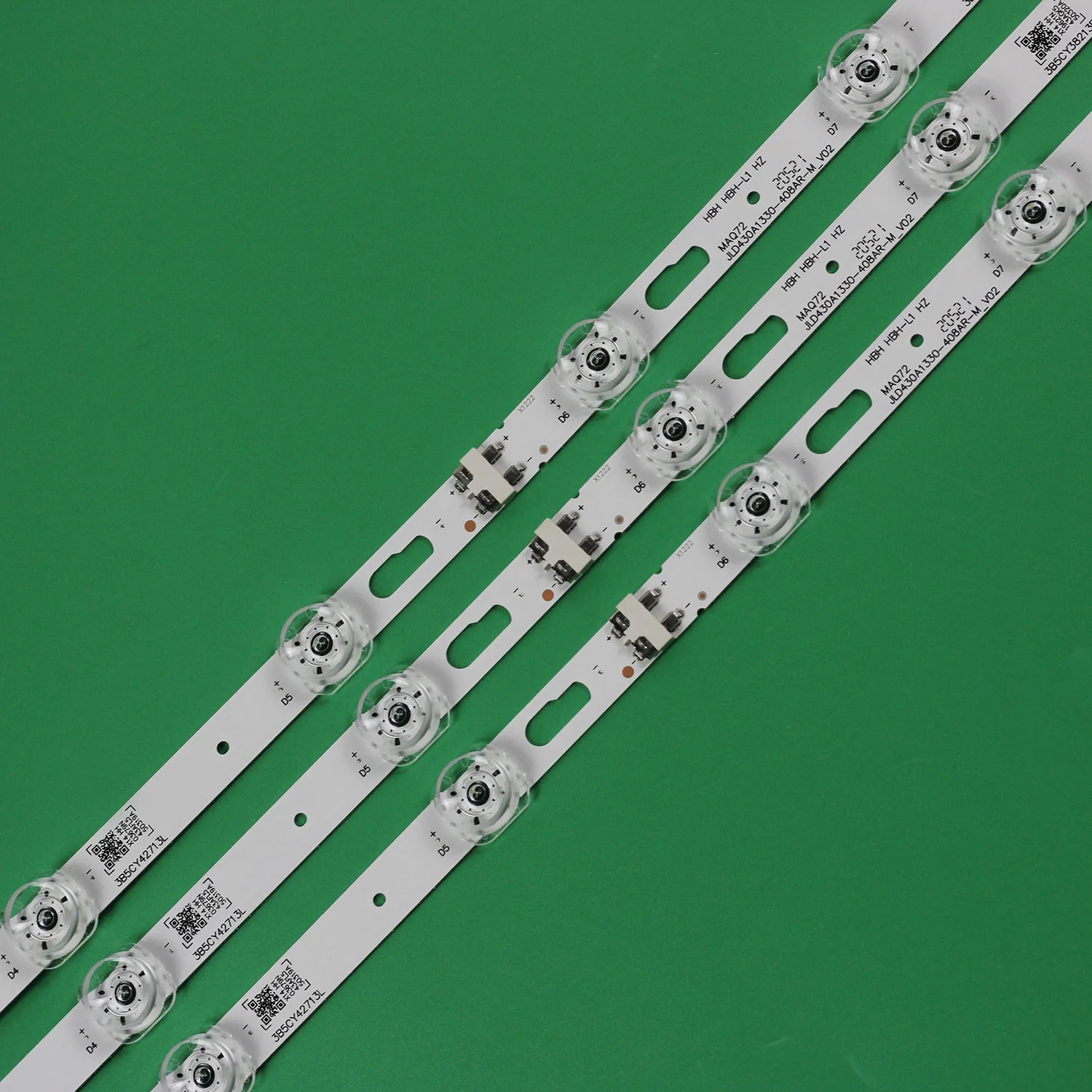 Barras LED para TV Samsung 43" BN96-50319A 50320A LM41-00868A LM41-00867A JL.D430A1330-408AR-M_V02 JL.D430A1330-408AL-M_V02 4 Barras LED para TV Samsung 43" BN96-50319A 50320A LM41-00868A LM41-00867A JL.D430A1330-408AR-M_V02 JL.D430A1330-408AL-M_V02 - Image 4